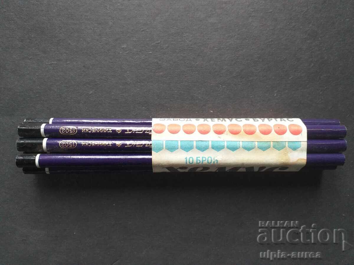 Auction HEMUS Burgas Social pencils 10 pcs. Auction HEMUS Burgas Social pencils 10 pcs.