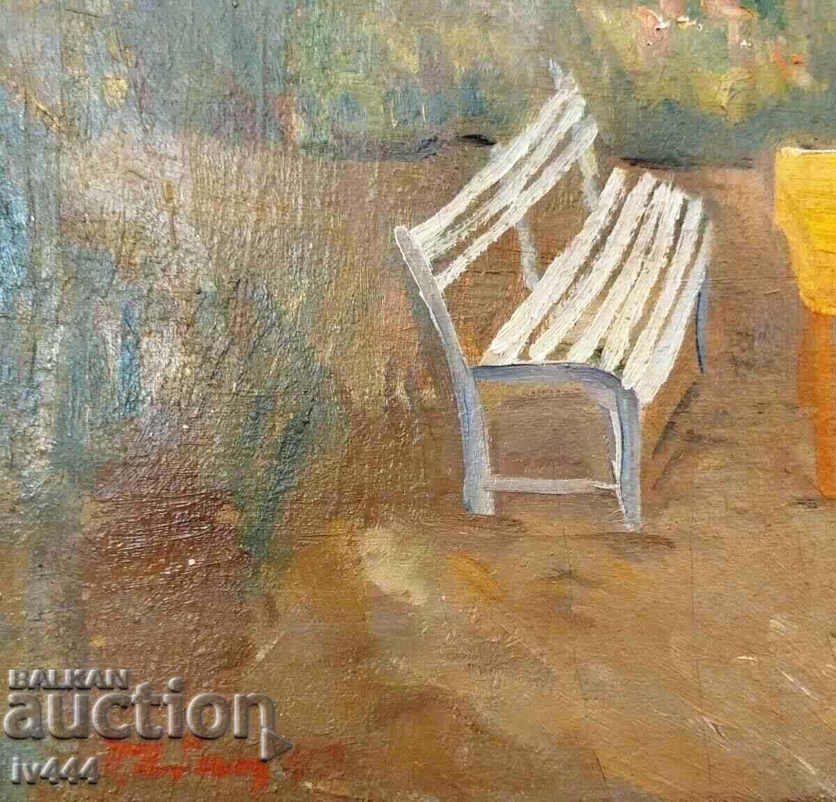 Δημοπρασία PETKO ABADZHIEV ΠΑΛΑΙΟ ΒΟΥΛΓΑΡΙΚΟΙ ΠΙΝΑΚΑΣ - ΣΠΙΤΙ ΜΕ ΑΥΛΗ 1943 Δημοπρασία PETKO ABADZHIEV ΠΑΛΑΙΟ ΒΟΥΛΓΑΡΙΚΟΙ ΠΙΝΑΚΑΣ - ΣΠΙΤΙ ΜΕ ΑΥΛΗ 1943