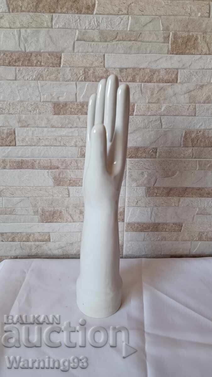Porcelain hand - Bulgarian production - size 88 - 5 Porcelain hand - Bulgarian production - size 88 - 5