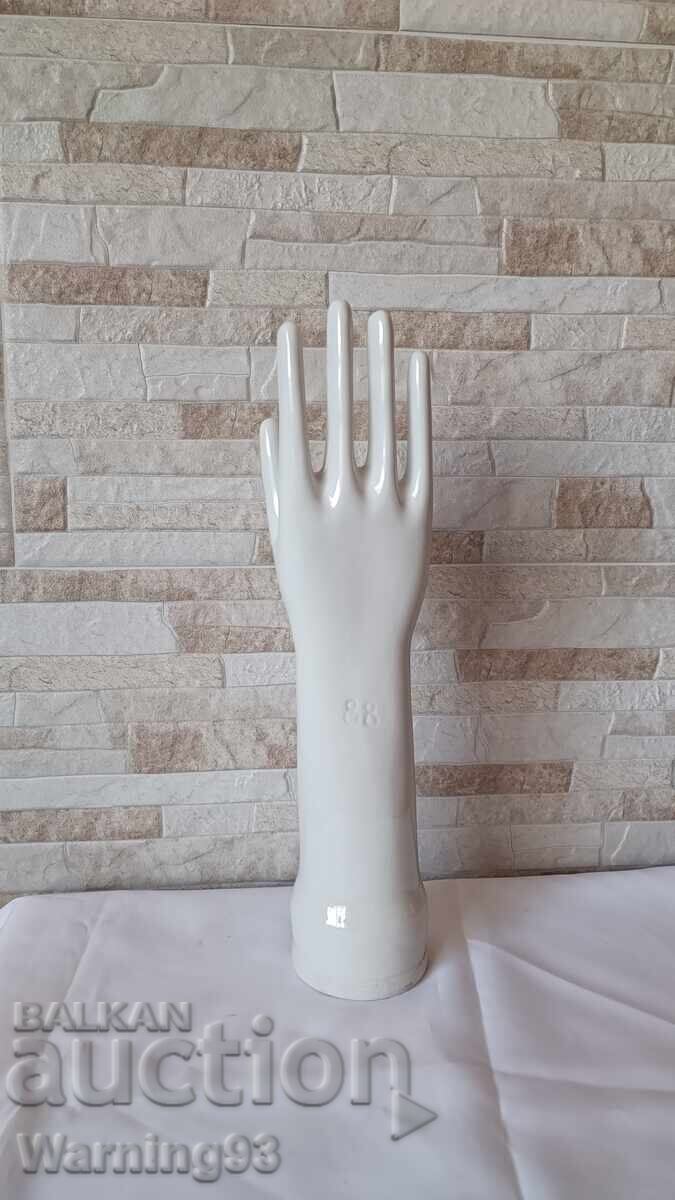 Porcelain hand - Bulgarian production - size 88 - 7 Porcelain hand - Bulgarian production - size 88 - 7