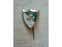 Football badge - Panathinaikos FC, Athens, Greece