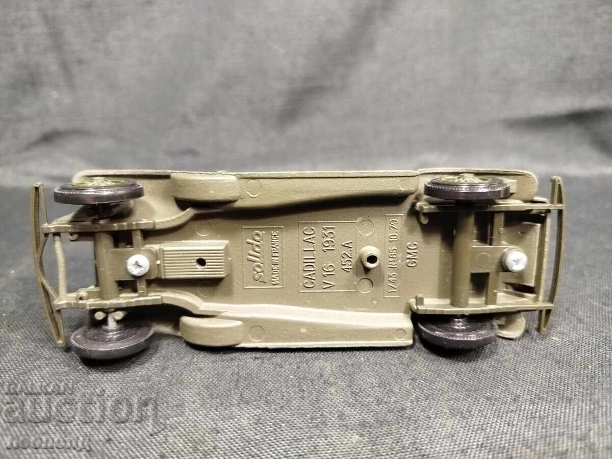 1/43 METAL CAR SCALE MODEL 1931 CADILLAC V16 SOLIDO - 6 1/43 METAL CAR SCALE MODEL 1931 CADILLAC V16 SOLIDO - 6