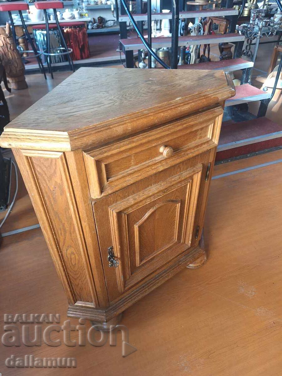 Corner cabinet, console, wooden with price 240.00 BGN | € 122.71 Corner cabinet, console, wooden with price 240.00 BGN | € 122.71
