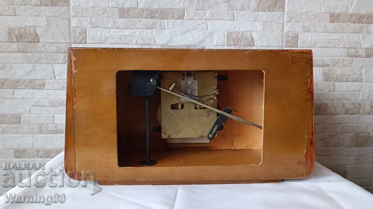 Παλιό ρωσικό ρολόι κορνίζας - Jantar - δεκαετία του 1970 - 6 Παλιό ρωσικό ρολόι κορνίζας - Jantar - δεκαετία του 1970 - 6