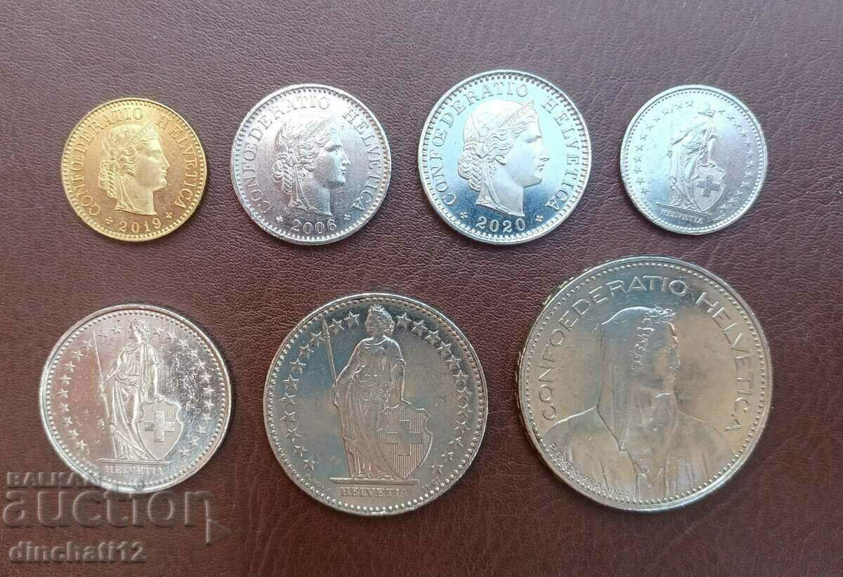 Παρτίδα κερμάτων Ελβετία - Ελβετικά νομίσματα με τιμή 28.00 BGN | € 14.32 Παρτίδα κερμάτων Ελβετία - Ελβετικά νομίσματα με τιμή 28.00 BGN | € 14.32