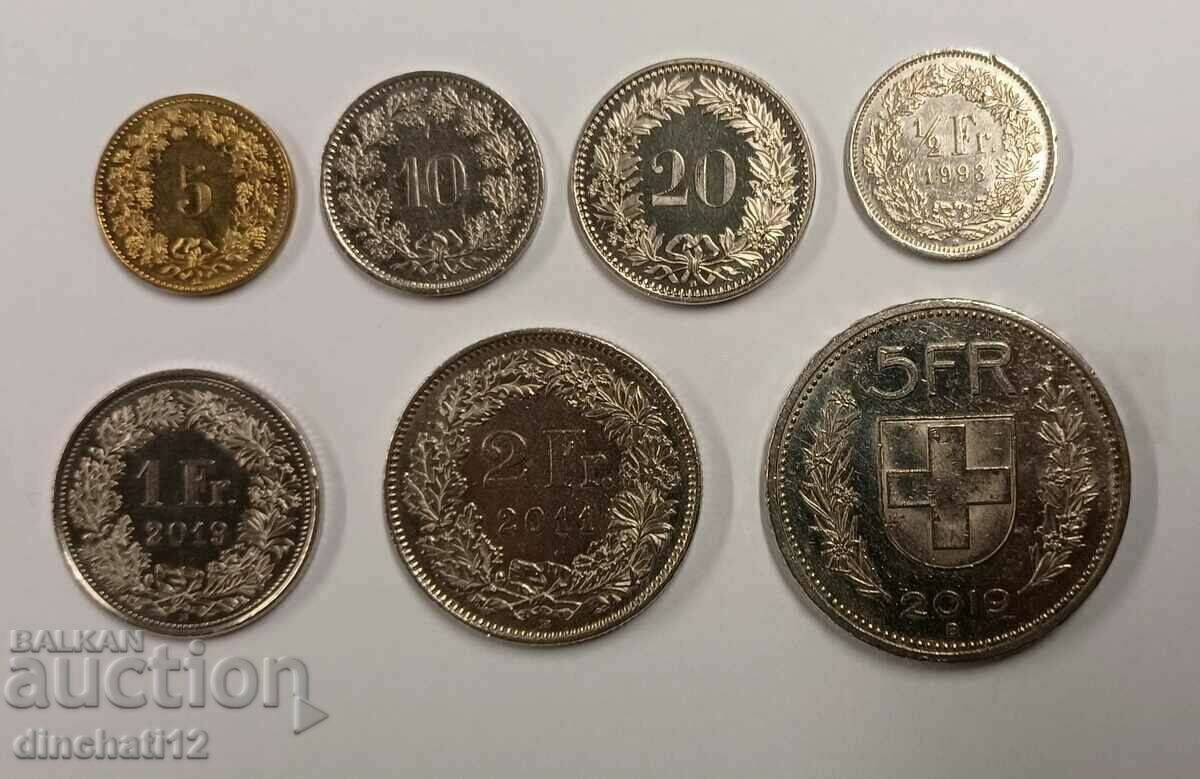 Δημοπρασία Παρτίδα κερμάτων Ελβετία - Ελβετικά νομίσματα Δημοπρασία Παρτίδα κερμάτων Ελβετία - Ελβετικά νομίσματα