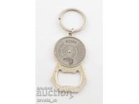 Keychain with bottle opener and perpetual calendar - Rome, Italy