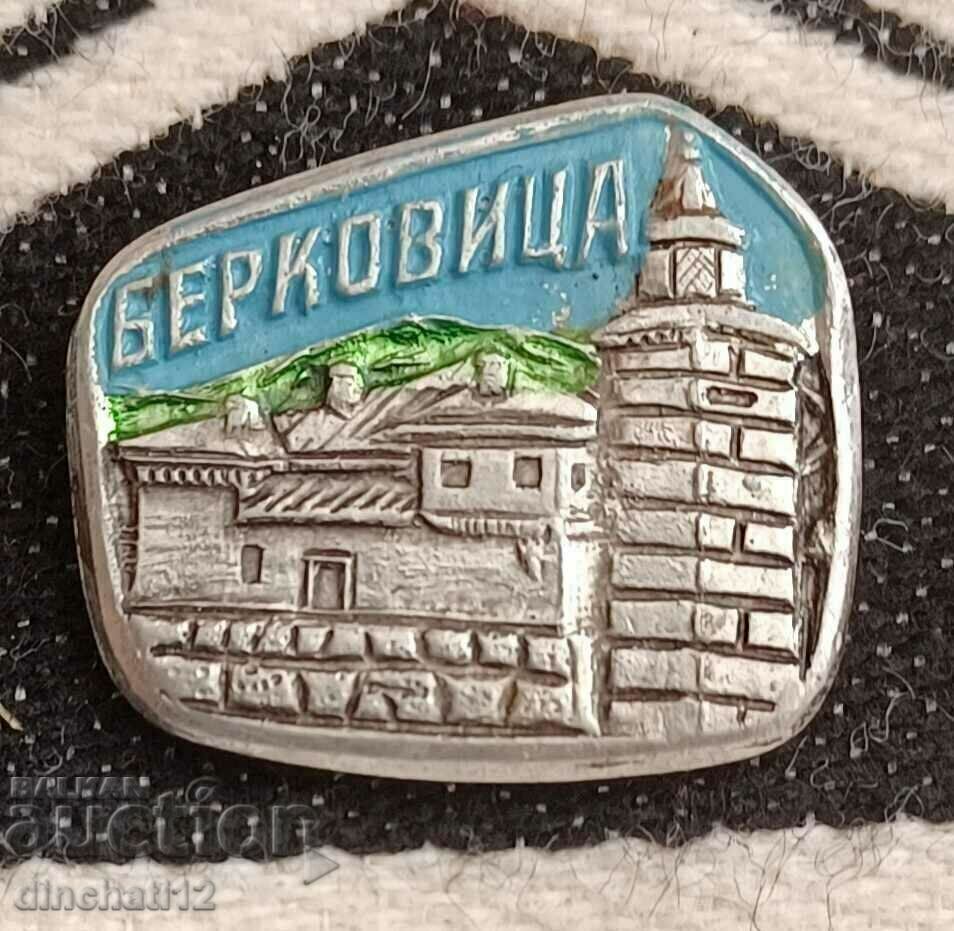 Badge Town of Berkovitsa Clock tower 1762 with price 3.50 BGN | € 1.79 Badge Town of Berkovitsa Clock tower 1762 with price 3.50 BGN | € 1.79