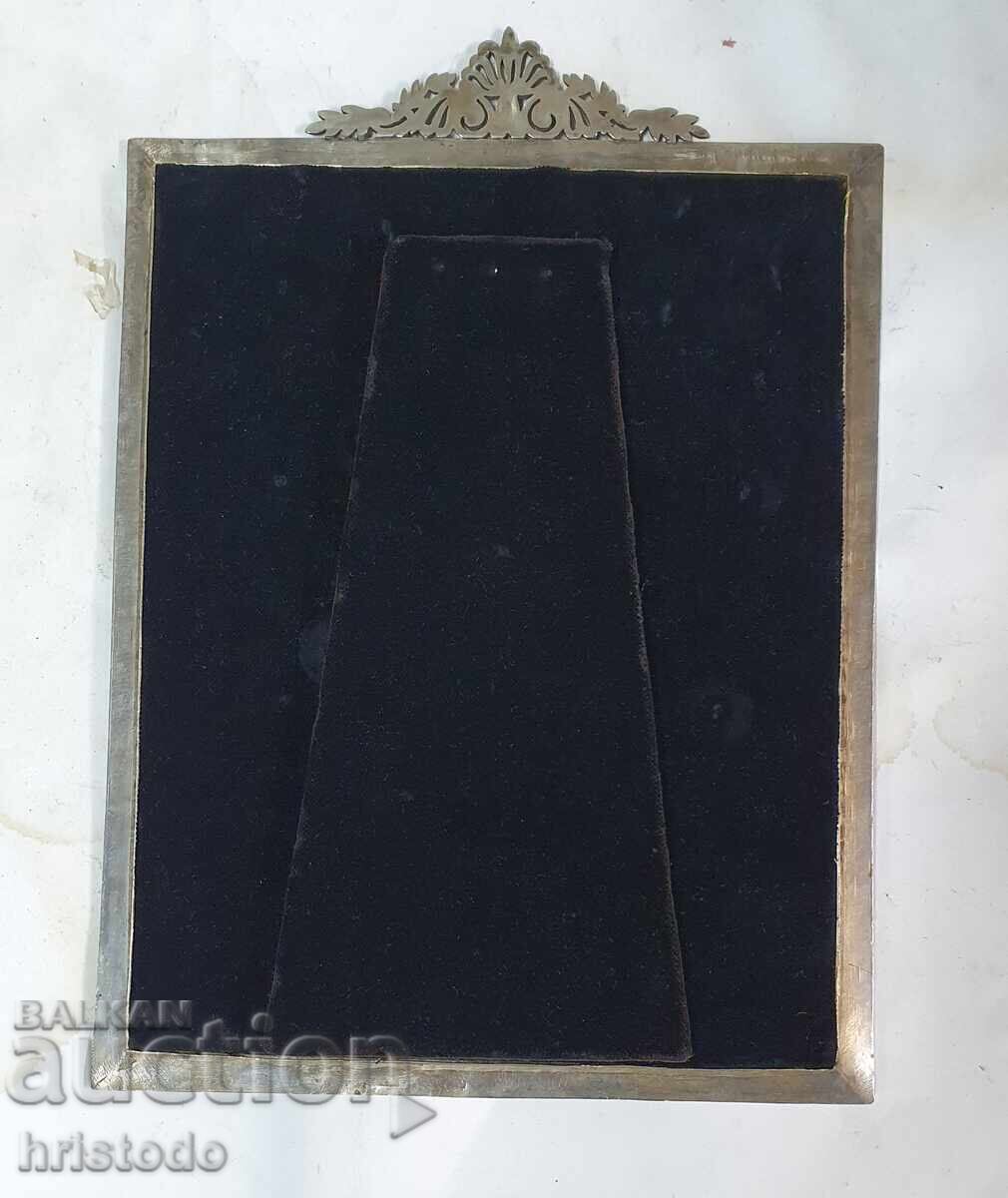 Licitație Rama foto frantuzeasca placata cu argint