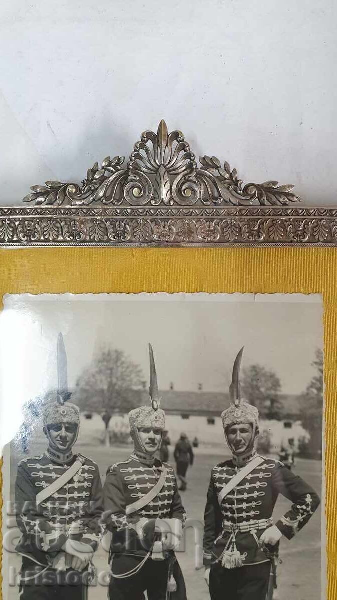 Rama foto frantuzeasca placata cu argint - 5