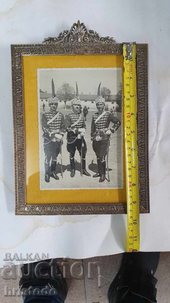 Rama foto frantuzeasca placata cu argint - 6