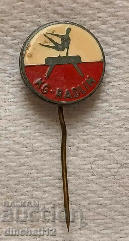 Badge - Rhythmic Gymnastics KG RADLIN Badge - Rhythmic Gymnastics KG RADLIN