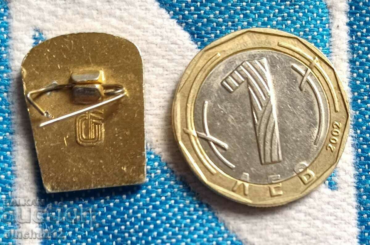 BADGE - Artistic gymnastics JUNIOR GYMNAST with price 1.00 BGN | € 0.51 BADGE - Artistic gymnastics JUNIOR GYMNAST with price 1.00 BGN | € 0.51