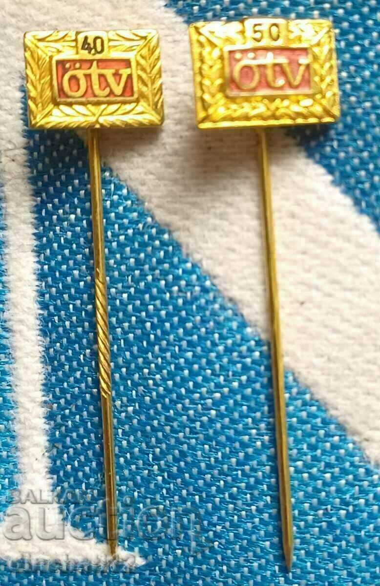 Badges Germany Public Transport ( ÖTV 40 - 50 Jahre ) with price 18.00 BGN | € 9.20 Badges Germany Public Transport ( ÖTV 40 - 50 Jahre ) with price 18.00 BGN | € 9.20