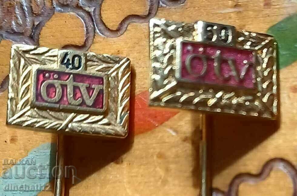 Badges Germany Public Transport ( ÖTV 40 - 50 Jahre ) - 5 Badges Germany Public Transport ( ÖTV 40 - 50 Jahre ) - 5