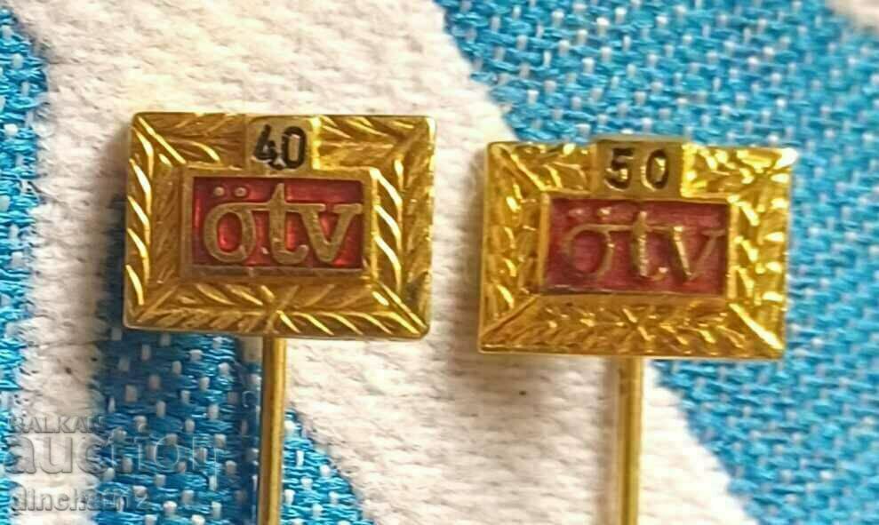 Badges Germany Public Transport ( ÖTV 40 - 50 Jahre ) Badges Germany Public Transport ( ÖTV 40 - 50 Jahre )