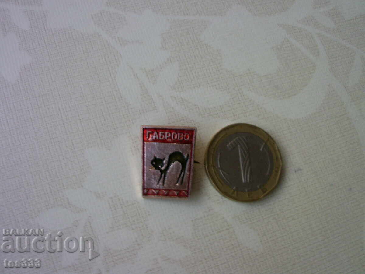 Delivery of Gabrovo badge