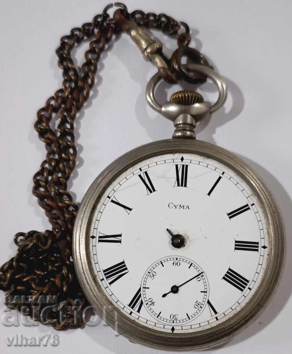 pocket watch-CYMA-SIMA-not working for repair or replacement pocket watch-CYMA-SIMA-not working for repair or replacement