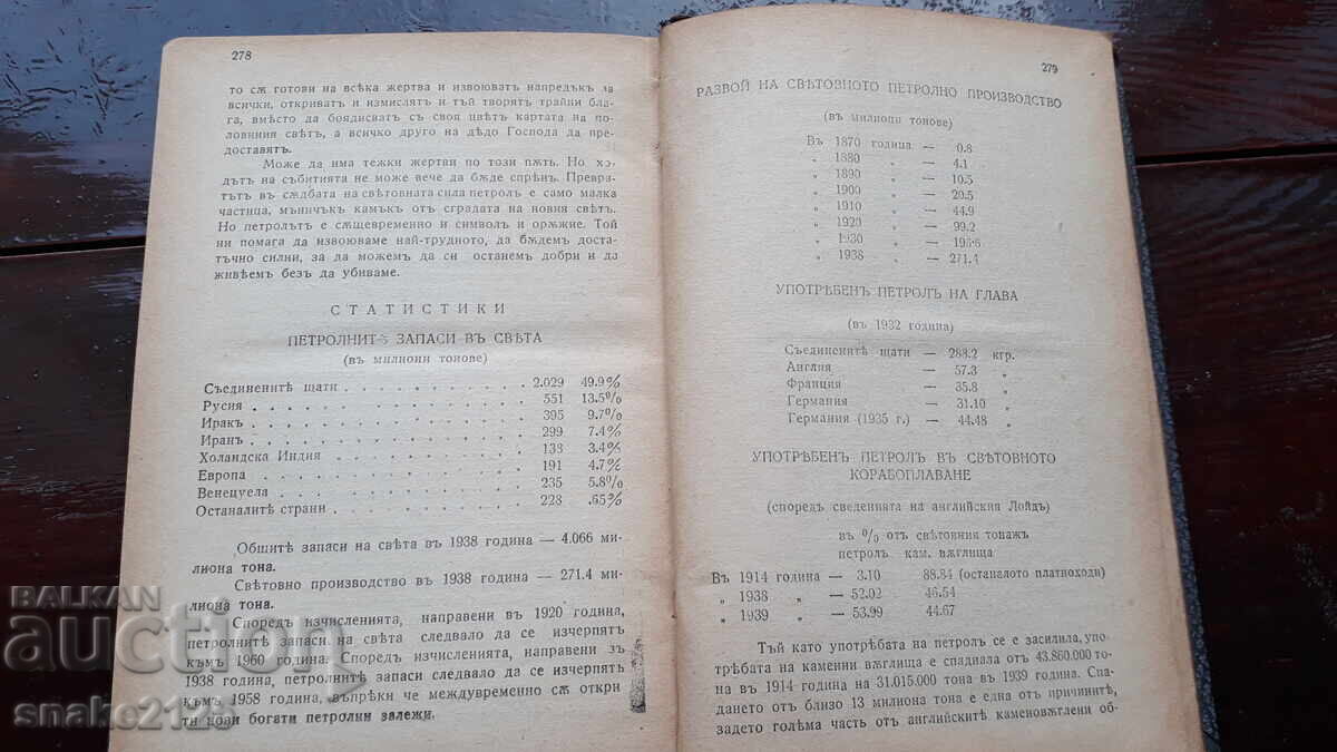 Old book - Oil and blood. - 5