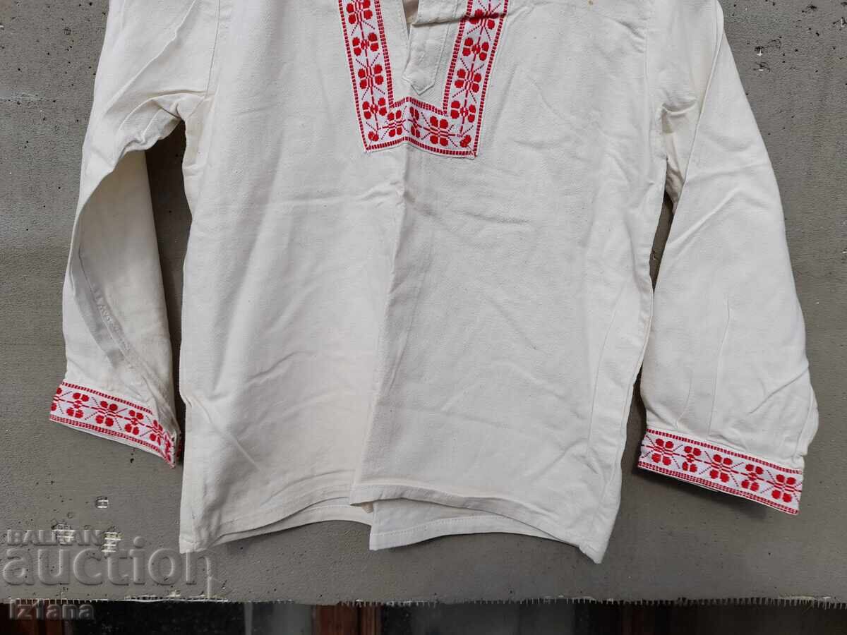 Auction Old children's costume shirt Auction Old children's costume shirt