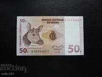 CONGO 50 CENTIMES 1997 NEW UNC