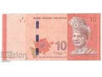 Malaezia-10 Ringgit-2021-P# 53c-Hârtie