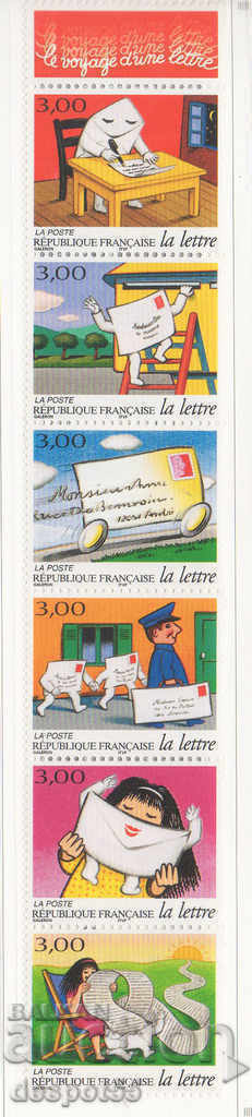 1997. France. The journey of a letter. 1997. France. The journey of a letter.