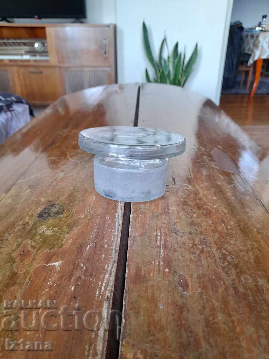 Old glass stopper, stopper