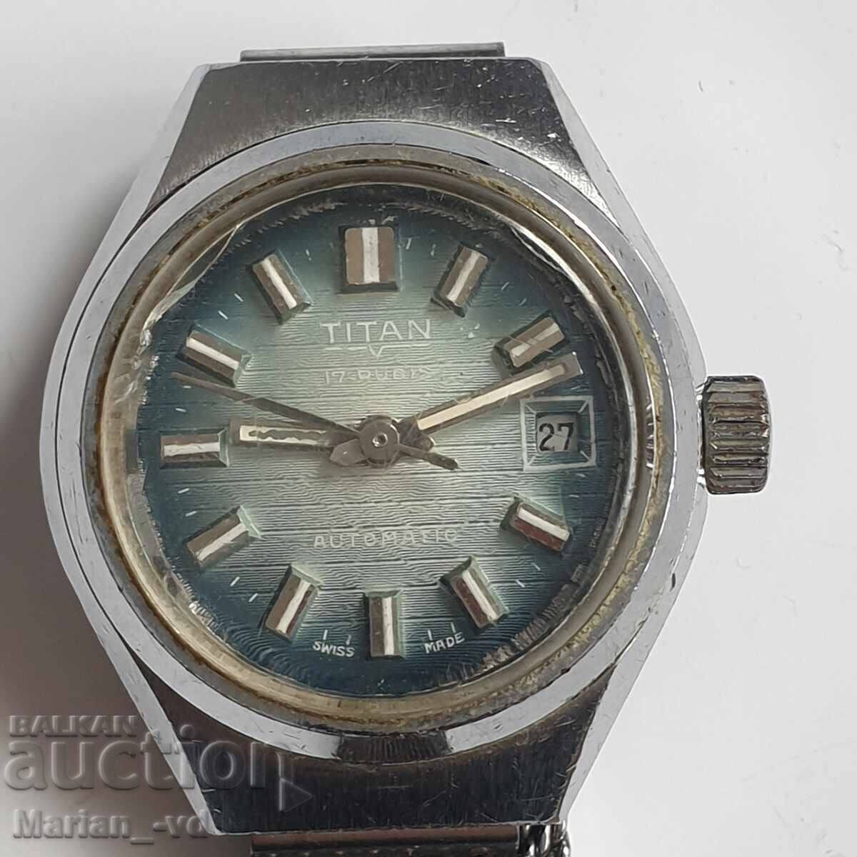 Auction Titan manual automatic ladies watch Auction Titan manual automatic ladies watch