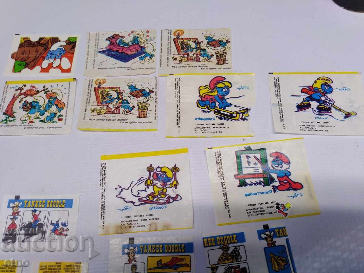 Auction 16 pcs. SOCIETY PICTURES OF GUM Auction 16 pcs. SOCIETY PICTURES OF GUM