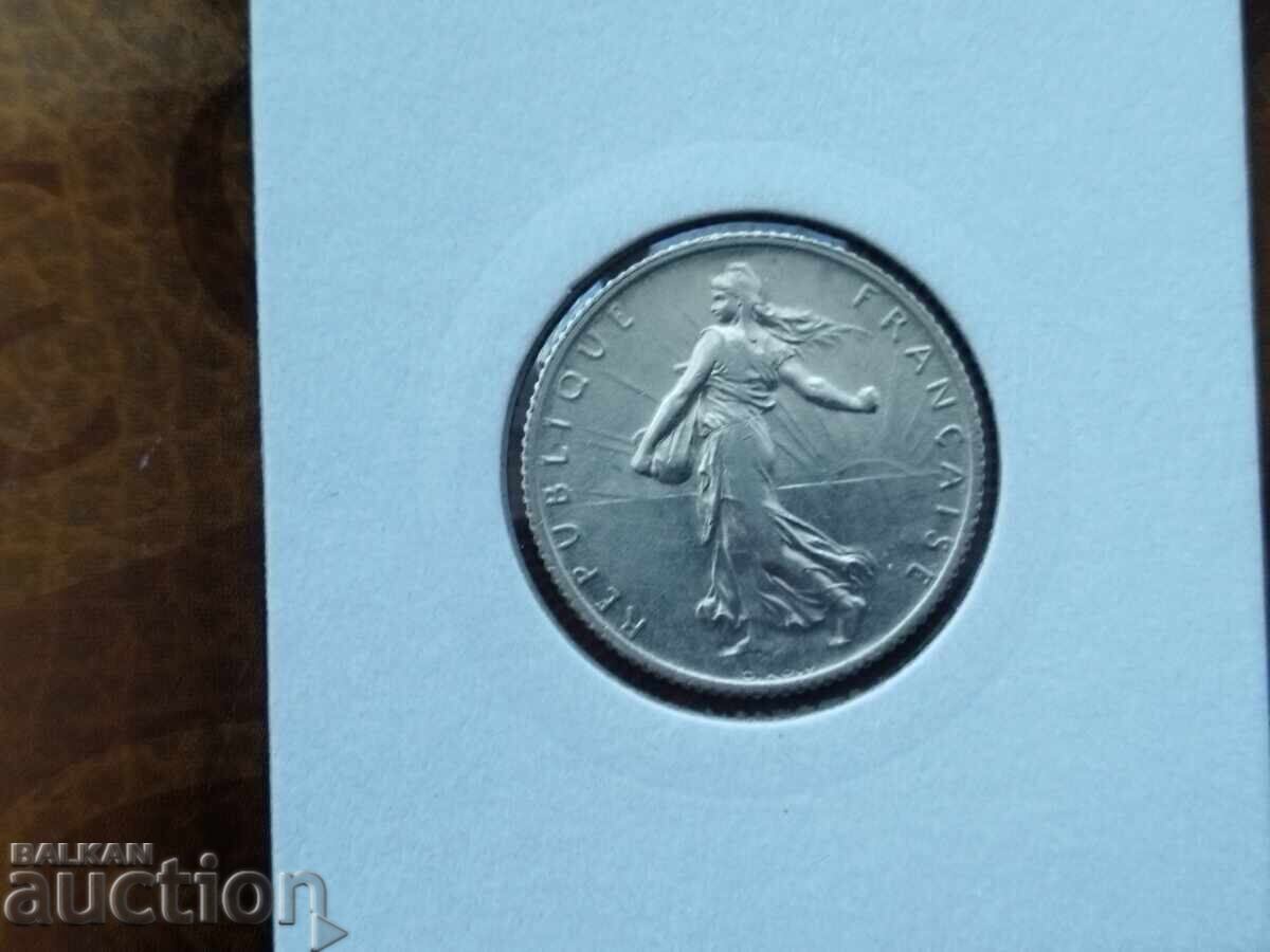 Auction France silver coin 1 franc 1918 Auction France silver coin 1 franc 1918