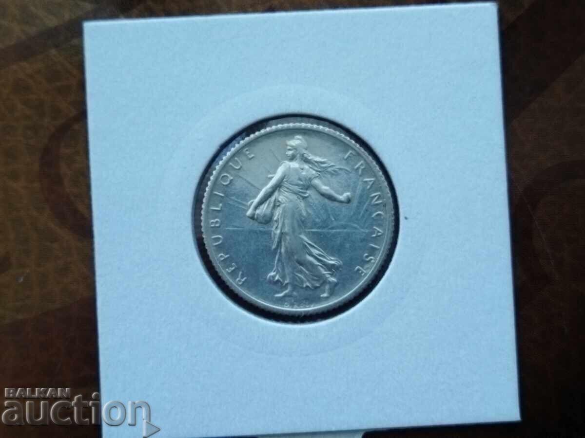Auction France silver coin 1 franc 1916 Auction France silver coin 1 franc 1916