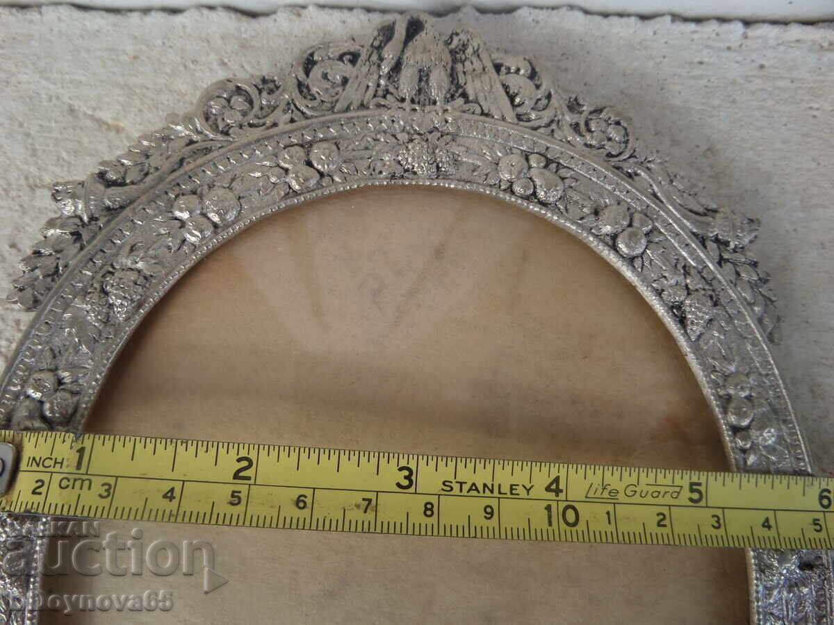 Old silver-plated photo frame - 5 Old silver-plated photo frame - 5