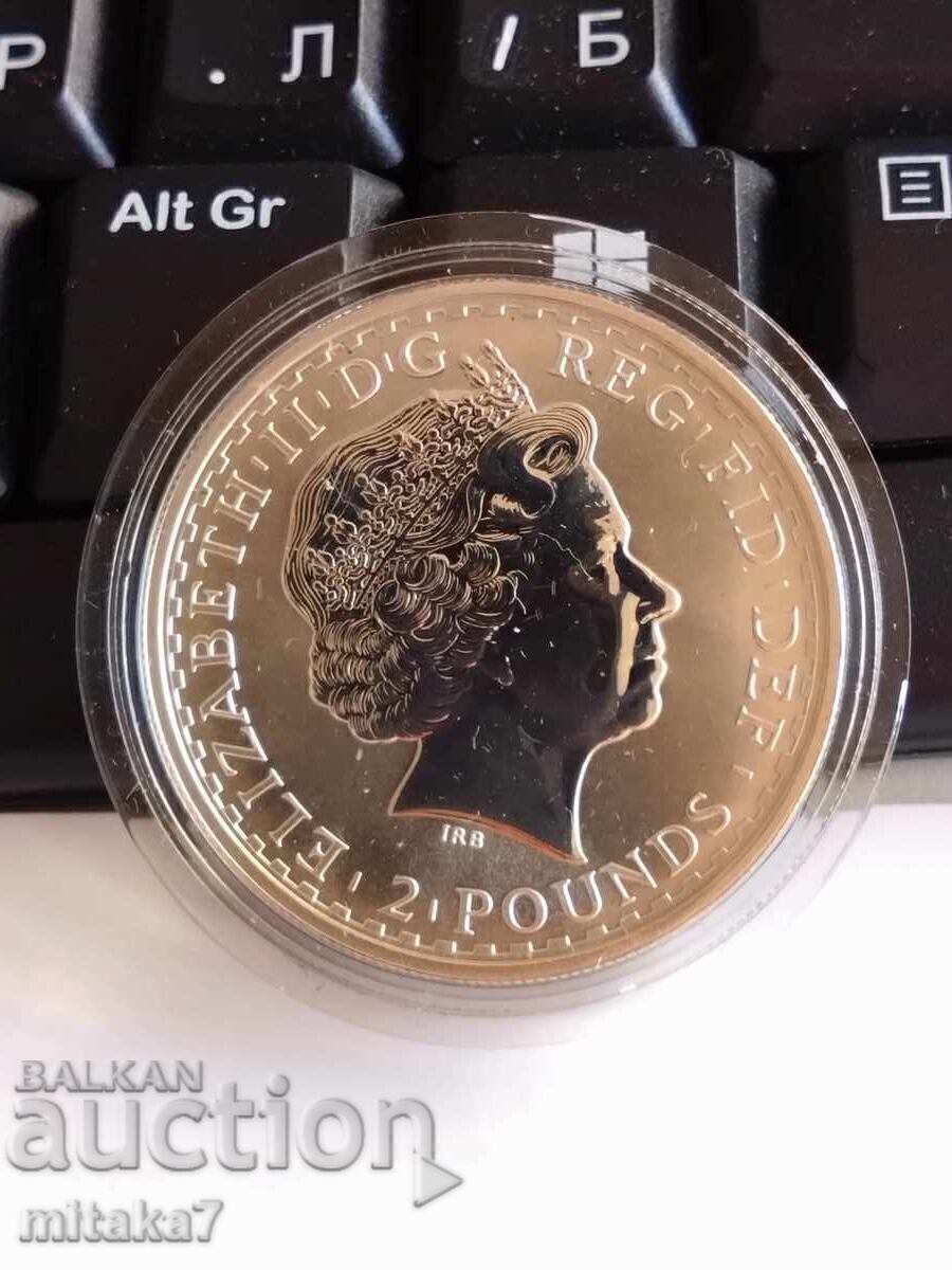 Moneda de argint Britannia, 2000, Marea Britanie cu preț € 103.28 | 202.00 BGN Moneda de argint Britannia, 2000, Marea Britanie cu preț € 103.28 | 202.00 BGN