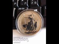 Moneda de argint Britannia, 2000, Marea Britanie