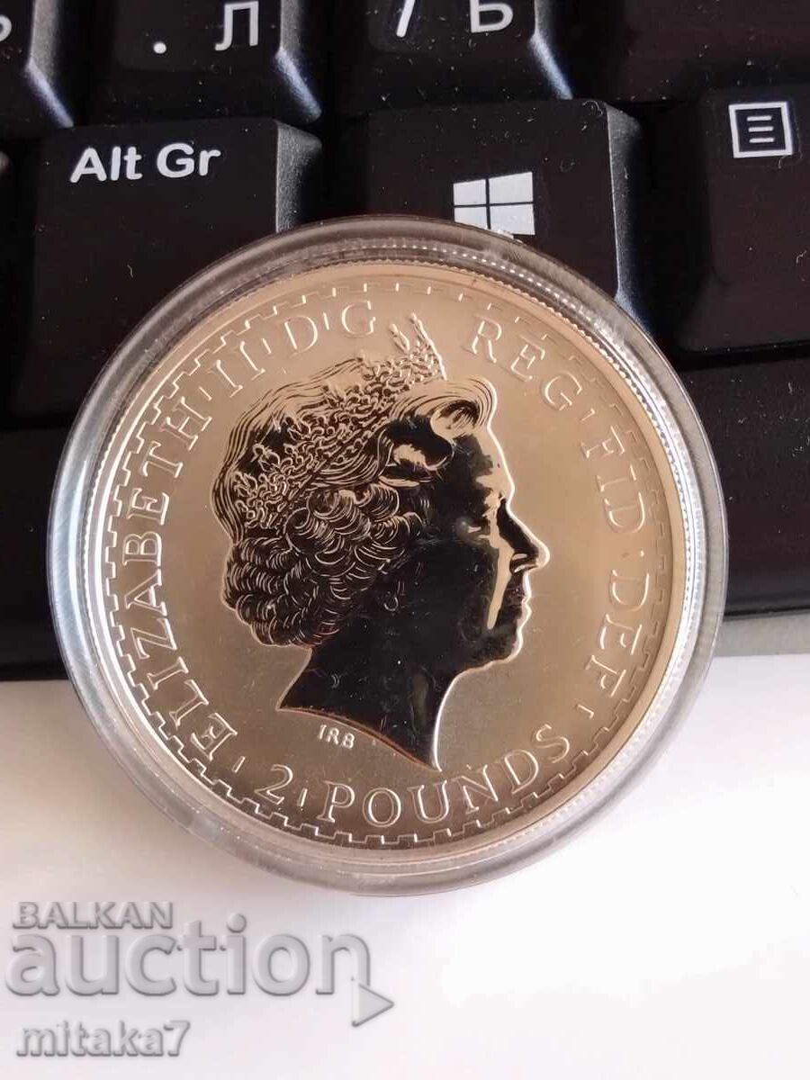 Ασημένιο νόμισμα Βρετανία, 2002, Μεγάλη Βρετανία με τιμή € 109.00 | 213.19 BGN
