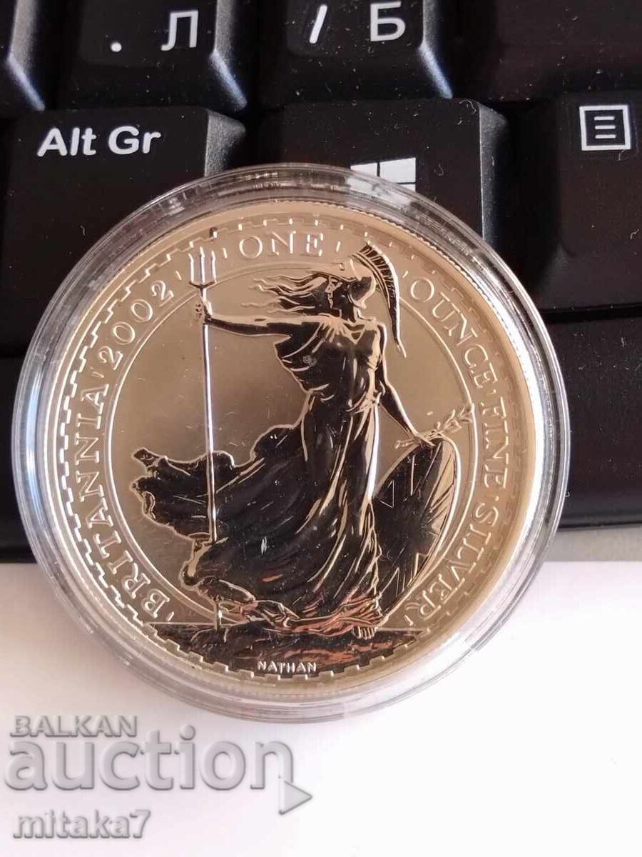 Ασημένιο νόμισμα Βρετανία, 2002, Μεγάλη Βρετανία