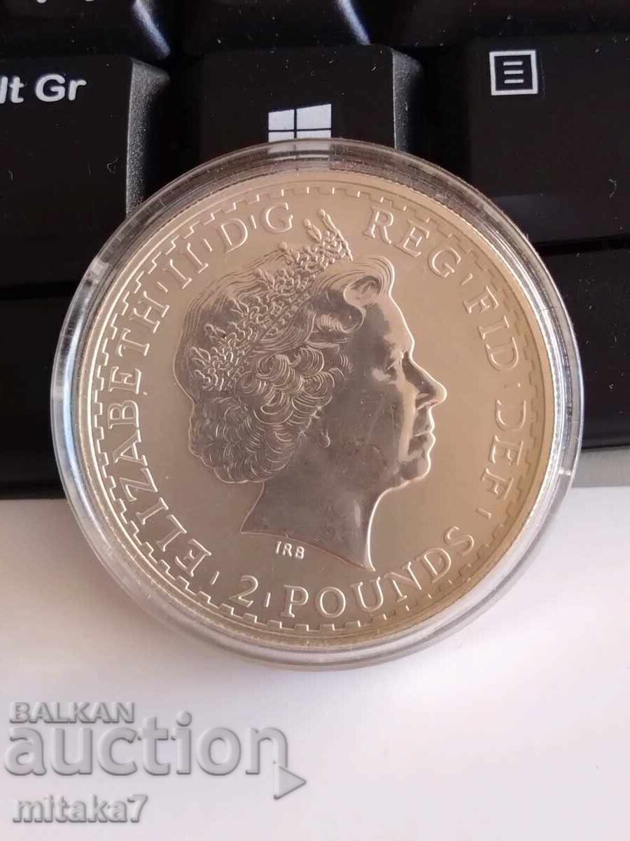 Silver coin Britannia, 2006, Great Britain with price 170.00 BGN | € 86.92