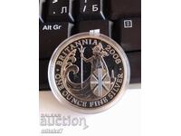 Silver coin Britain, 2008, Great Britain
