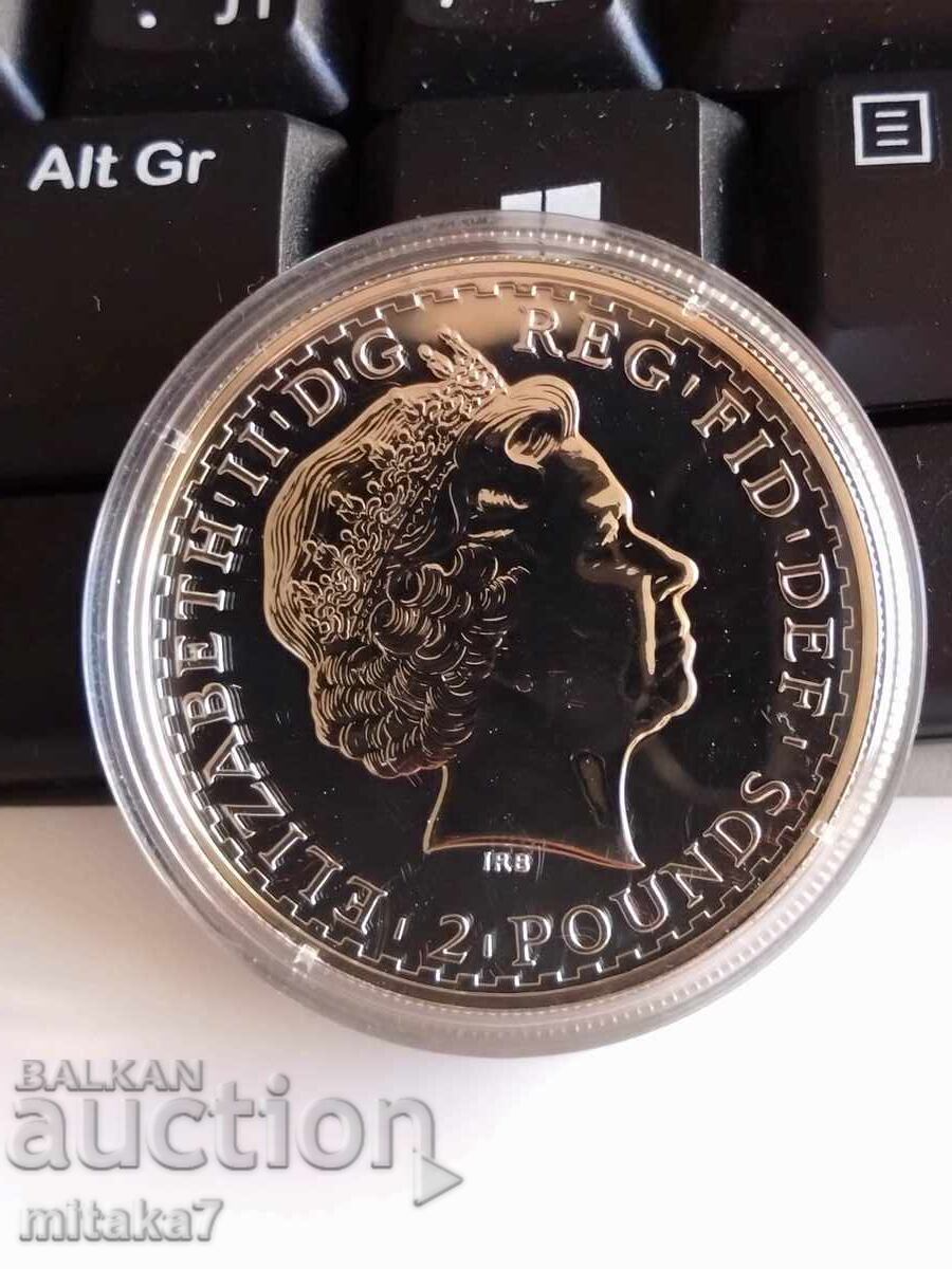 Сребърна монета Британия, 2009 година, Великобритания с цена 162.00 лв. | € 82.83 Сребърна монета Британия, 2009 година, Великобритания с цена 162.00 лв. | € 82.83