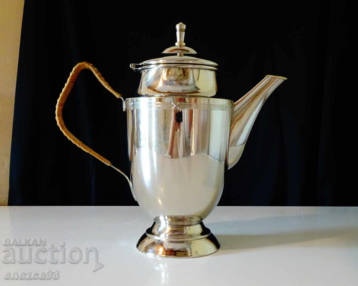Auction Silver-plated jug for rakia, tea, coffee 1 L Auction Silver-plated jug for rakia, tea, coffee 1 L