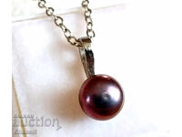 MEDALLION with NATURAL BLACK PEARL (960)