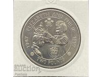 Alderney 2 pounds 1997