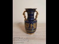 Beautiful porcelain vase with 24 carat gold plating!!!