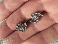 Silver earrings. 925 Sample. Check out my other auctions