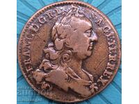 1 Kreuzer 1762 Austria Vienna Franz Stefan