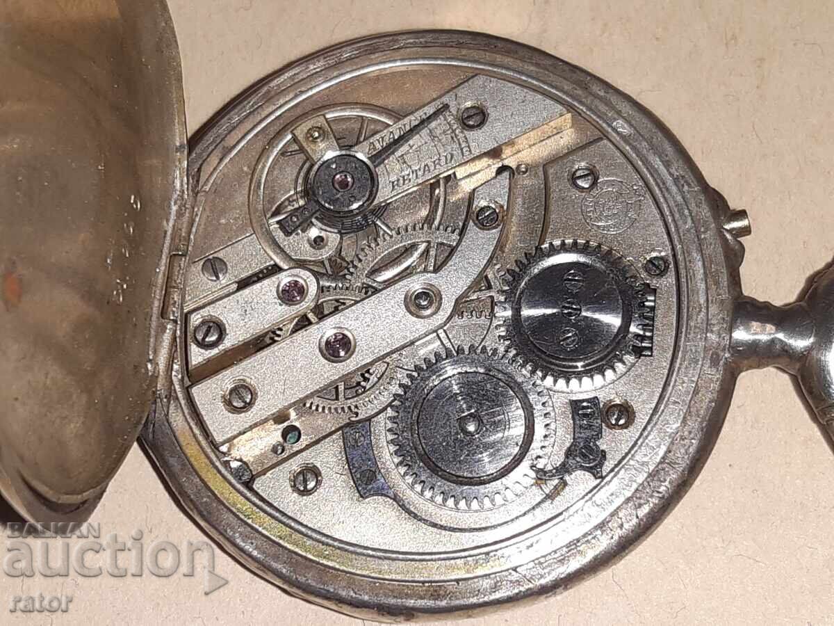 Old silver pocket watch ROSKOPF, ROSKOPF - 6 Old silver pocket watch ROSKOPF, ROSKOPF - 6