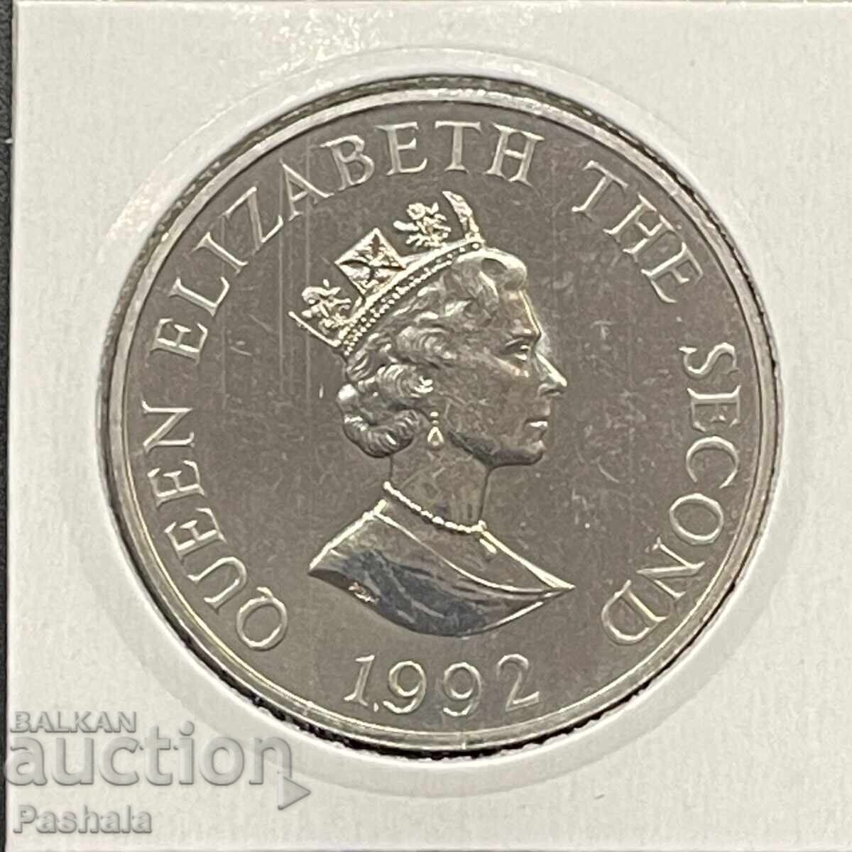 Alderney 2 lire 1992 cu preț € 15.00 | 29.34 BGN