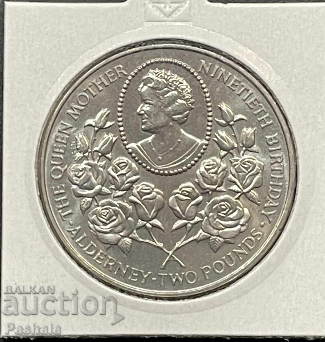 Alderney 2 λίρες 1990