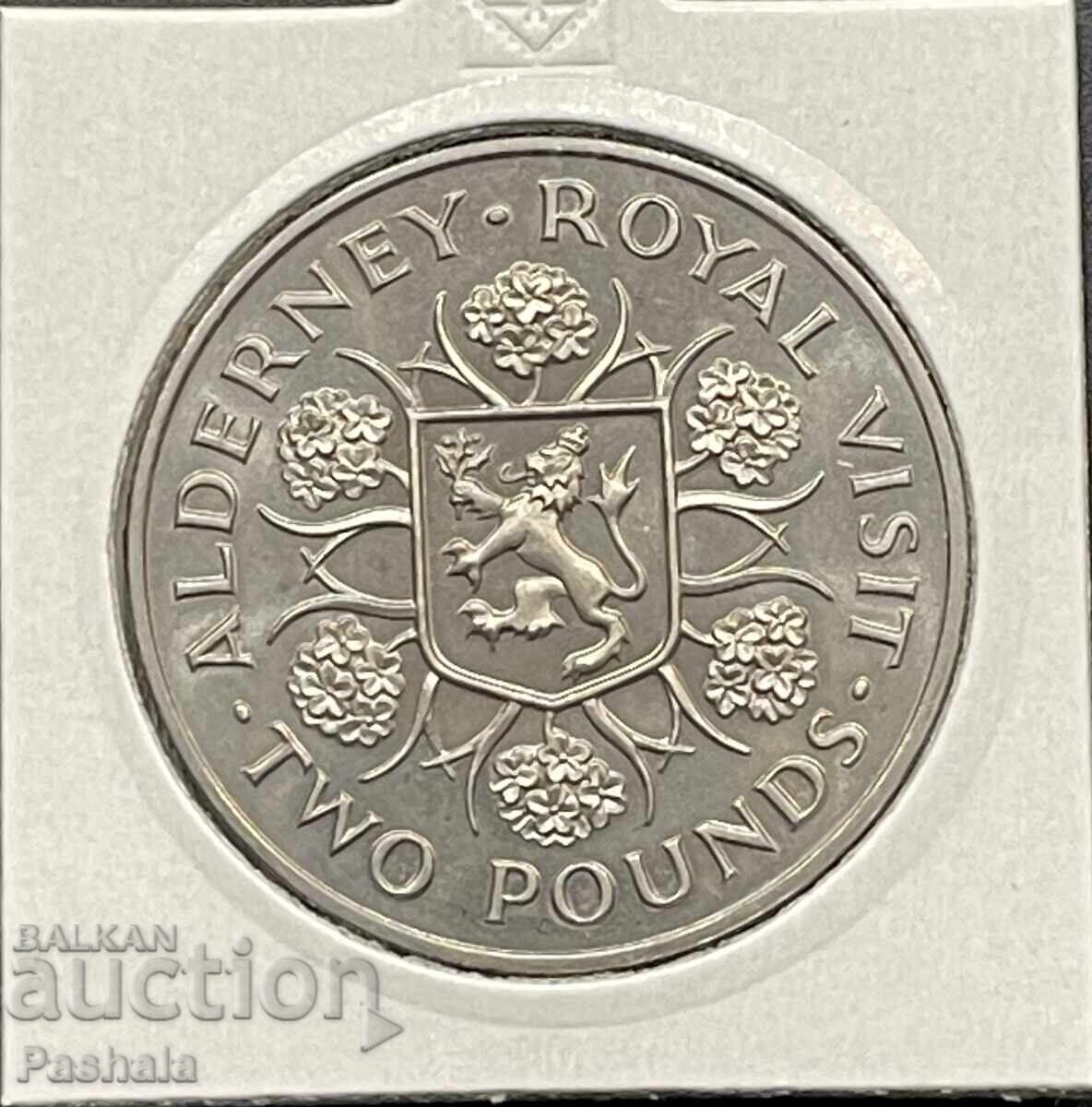 Alderney 2 λίρες 1989 Alderney 2 λίρες 1989